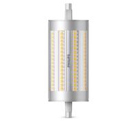 Philips Lighting 77401100 LED CEE D (A - G) Forme de bâton 17.5 W = 150 W Blanc Chaud (Ø x L) 4.2 cm x 11.8 cm à intens
