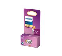 Philips LED ampoule standard, équivalent halogene 20W, culot G4, éclairage blanc chaud 2700K, 2 pack, nouvelle génération