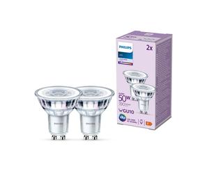 Philips LEDclassic Pack de 2 ampoules PAR16 GU10, 4000 K, 4,6 W, 8719514452480, PAR16