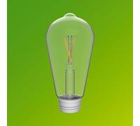 Philips LEDclassic Ultra Efficient Ampoule LED solaire ST64 E27, 2700 K, 2,5 W, 8720169361980, ST64