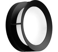 Philips Lighting 1739030P0 Applique LED, éclairage extérieur, Ampoule Incluse, 12W, lumière Blanche Chaude, conçue pour Les Jardins et patios, Aluminium, 12 W, Noir, 18.89 x 19 x 74 cm