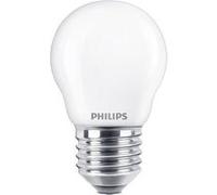 Philips Lighting 76345900 LED EEC E) E27 en forme de goutte 2.2 W = 25 W blanc chaud (Ø x L) 4.5 cm x 8 cm Neutre G