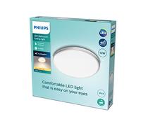 Philips Plafonnier LED, Spray, Bain, 12W, Classe de Protection IP44, Blanc