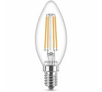 Philips Ampoule flamme transparente à filament 60W B35 E14