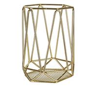 Philips Lighting Premier Housewares Vertex - Plaqué Or, Métal, doré, 12 x 12 x 16 cm