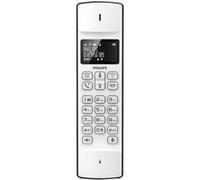 Philips Linea M3301W - Téléphone sans fil avec ID d'appelant/appel en instance - DECT\GAP - (conférence) à trois capacité d'appel - blanc Blanc