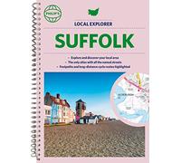 Philip's Local Explorer Street Atlas Suffolk: Spiral edition
