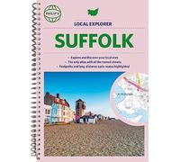 Philip's Local Explorer Street Atlas Suffolk: Spiral edition