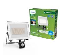 Philips Lois Projecteur Extérieur UltraEfficient avec Capteur, 24 W, 3000 K, Anthracite