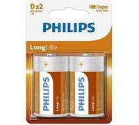 Philips LongLife R20L2B - Batterie 2 x D - Carbon Zinc G