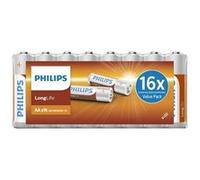 Philips Piles Longlife - AA - 16 pièces