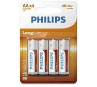Philips LongLife R6L4B - Batterie 4 x type AA - Carbon Zinc G