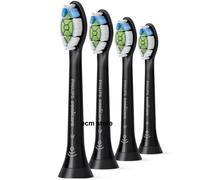Philips W2 Optimal White HX6064/11 Lot de 4 + noir + têtes de brosse soniques
