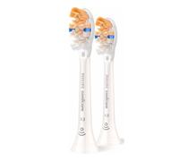 philips lot de 2 brossettes pour brosses à dents HX9092/87 premium all-in-one