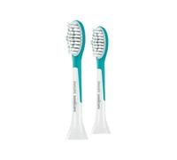 Philips Lot de 2 têtes de brosse standard - 2 pièce(s) - Bleu - Blanc - Moyen - Caoutchouc
