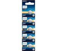 Philips Lot de 5 piles bouton au lithium CR1632 3 V