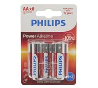 Philips Lr6 Power Alkaline Battery Op6Pcs