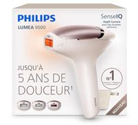 Philips Lumea 9000 Épilateur à lumière pulsée - alternative au laser en institut, utilisation facile, sécurité de qualité médicale, 3 accessoires corps, visage et zones sensibles, BRI938/00