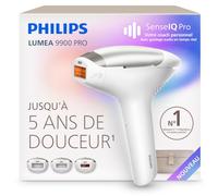 Philips Lumea 9900 Pro Épilateur à lumière pulsée - alternative au laser en institut, utilisation facile, sécurité de qualité médicale, 3 accessoires corps, visage et zones sensibles, BRC331/00