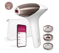 Philips Épilateur à lumière pulsée Lumea IPL 9000 BRI955/00 SenseIQ Sans fil Rose/Blanc