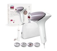 Philips Lumea Épilateur à lumière pulsée Série 8000 - épilateur avec technologie SenseIQ, 4 embouts et tondeuse-stylo Satin Compact, utilisation filaire (modèle BRI949/00)