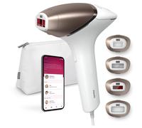 Philips Lumea Épilateur À Lumière Pulsée Bri948/00 - Épilateur Avec TechNoLoGie Senseiq, 4 Embouts