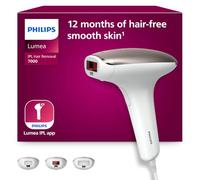 Philips Lumea série 7000, Épilateur à lumière pulsée, alternative à l'épilation laser, 3 embouts pour le corps, le visage et le maillot, modèle SC1999/00