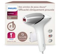Philips Lumea série 8000 - épilateur à lumière pulsée, alternative à l'épilation laser, technologie SenseIQ, 3 embouts pour le corps, le visage et les zones de précision, BRI946/00