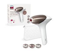 Philips Lumea série 9000, Épilateur à lumière pulsée, alternative à l'épilation laser, technologie SenseIQ, 3 accessoires pour corps, visage et zones de précision, usage avec ou sans fil, BRI955/00