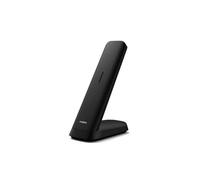 Philips M4701B/12 - Téléphone Fixe sans Fil DECT, écran 4,6 cm, écran LCD, rétroéclairage, Agenda 50 Chiffres, Mains Libres, Touches programmables, HQ-Sound - Noir (Compatible : ES, par)