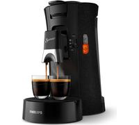 Philips Machine à café à dosettes Senseo® Select, 3 spécialités de café, Sélection de la force du café Plus, Crema Plus, Noir (CSA240/20)