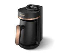 PHILIPS Machine à café Turque Série 5000, capacité 4 tasses, Infusion lente | Café turc riche & authentique, protection surchauffe & débordement, indicateur de disponibilité, boutons tactiles (HDA150/60)