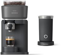 Philips - Machine À Expresso Baristina Bar303/60 Cafetière À Grain Noire + Mousseur À Lait