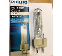 PHILIPS MASTER COLOUR CDM-T 70W/830 G12 Lampe Halogène 230V Warmweiß