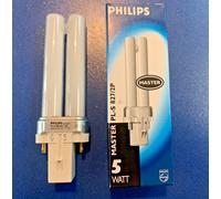 PHILIPS Master PL-S 2P Lampe Fluorescente Compacte 5W 827 Blanc Chaud Deluxe G23