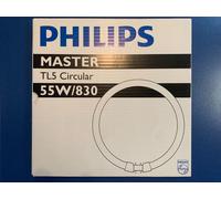 PHILIPS MASTER TL5 CIRCULAIRE Tube Fluorescent 55W 830 Blanc Chaud T5 Anneau