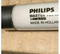 PHILIPS MASTER TL5 Lampe Fluorescente 14W Rouge G5 230V Rotlicht