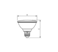 Philips Master Valeur PAR30S LED Spot 9.5W 2700K Dimmable - 8719514443204