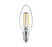 Philips MASTER Value LED Bougie E14 Filament Claire 3.4W 470lm - 927 | Meilleur rendu des couleurs - Dimmable - Équivalent 40W