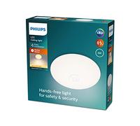 Philips Mauve plafonnier avec détecteur de mouvement, 6W, 2700K, Blanc