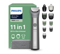 Philips MG5941/15 - Tondeuse tout-en-un - Série 5000, 11 accessoires, lames en métal plein auto-affûtantes, 13 réglages de longueur