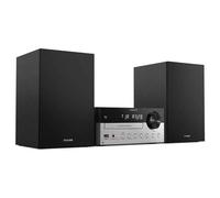 Philips TAM4205M2 Système de microchaîne Hi-FI - 80 W, Enceintes Bass Reflex, CD, FM, USB, entrée Audio, Bluetooth 5.4, Auracast, contrôle numérique du Son, télécommande, Emballage écologique