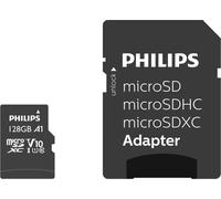 Philips Micro-SDHC-Card 128GB Class 10, UHS-I U1, avec adaptateur