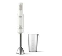 Philips Mixeur plongeant Collection Daily Série 3000 – 650W, ProMix, pied métal, bol, blanc