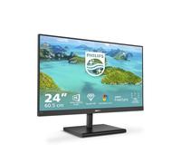 Philips Écran LED E-line 245E1S 24" (23.8") QHD 2560×1440 75 Hz IPS 4 ms HDMI, VGA, DisplayPort Noir