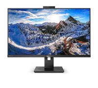 Philips Monitors Moniteur 329P1H 80 cm (32 Pouces) (HDMI, DisplayPort, Station d’Accueil USB, hub USB, 3840 x 2160 px, 60 Hz, FreeSync, Webcam, Temps de réponse de 4 ms) Noir