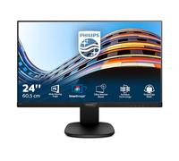 Philips S-line 243S7EHMB - Écran LED - 24" - 1920 x 1080 Full HD (1080p) @ 60 Hz - IPS - 250 cd/m² - 1000:1 - 5 ms - HDMI, VGA - haut-parleurs - noir, noir texturé Noir, Noir texturé