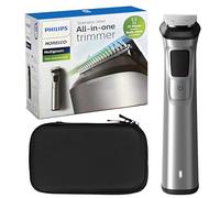 Philips Multi Groomer 8000 Series Kit de toilettage 21 pièces, tondeuse à barbe pour homme, tondeuse de précision tout-en-un pour visage, tête et corps