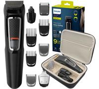 PHILIPS MG 3740/15 rasoir pour cheveux + Etui pour rasoir noir