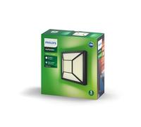 Philips Mygarden Applique 1739330p0 - éclairage extérieur - Applique murale, noir, blanc, aluminium, contemporaine, 1 ampoule (s), 12 W)
